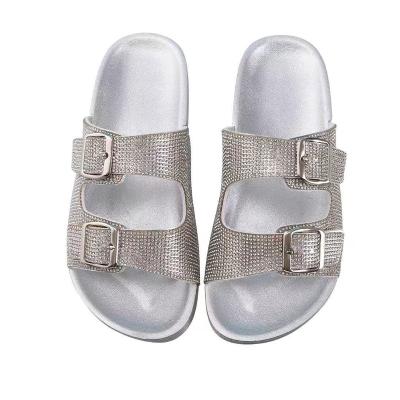 China 2021 Outdoor Women's Slippers Anti Slip Flat Slippers Women's Bow Sandals Cushioning Slippers for sale