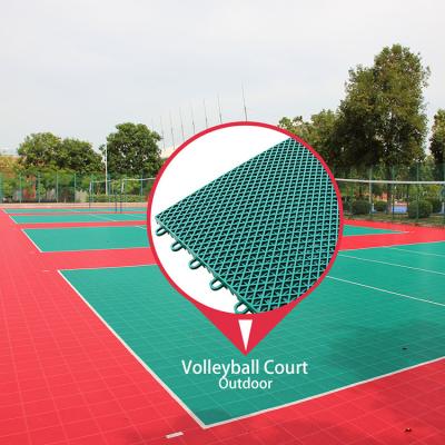 China Factory supply outdoor high quality removable plastic volleyball court water volleyball court for sale