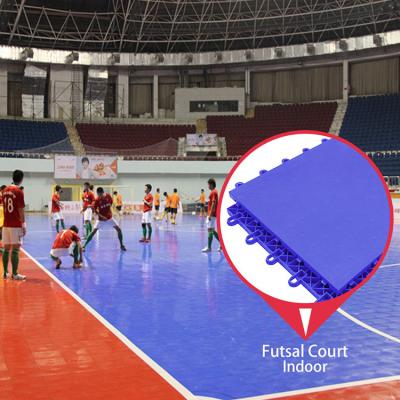 China Design Sport Court Outdoor Indoor Indoor Interlocking Futsal Flooring Hot Fashion for sale