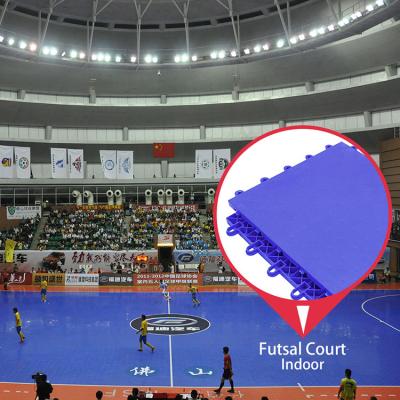 China Factory price indoor polypropylene portable sport court futsal used flooring for sale