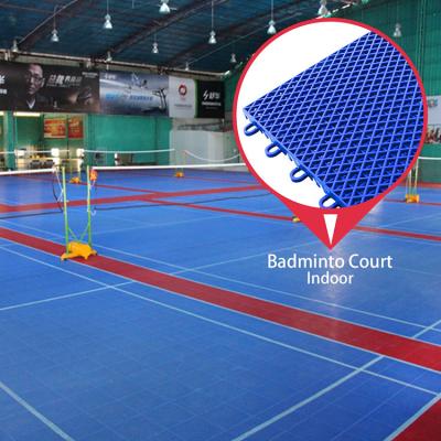 China Indoor Sports Mat Wholesale Price Badminton Court Material Outdoor Synthetic Flooring for sale