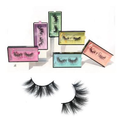 China Wholesale Responsive Mink Eyelashes Vendor 15&20&25mm Real Mink Eyelashes Customized Private Logo Mink Eyelash Case Strip Lashes for sale