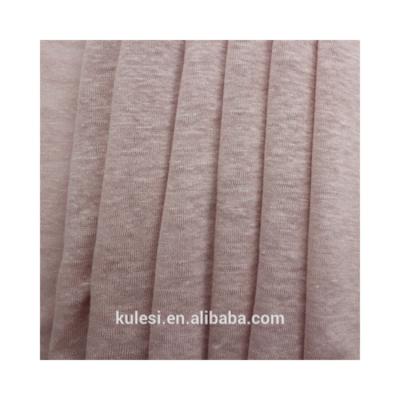 China Stretch China Supplier 21S Color 100 Customizable Plain Plain Jersey Knitted Fabric For T Shirt And Dress for sale