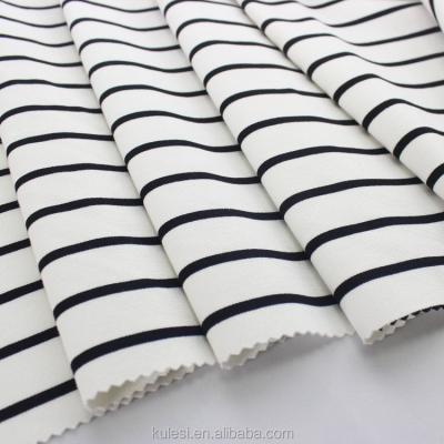 China China Suppliers Factory 40s Crisp Viscous Nylon Spandex Knitting Roma Dyed Fabric Strong Hygroscopicity for sale