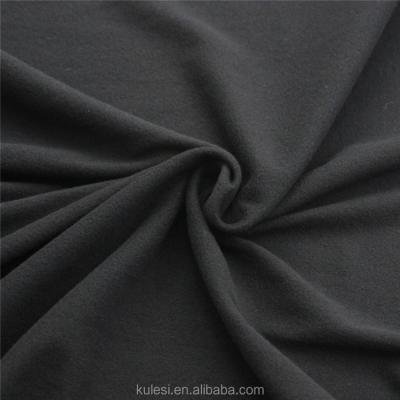 China 75D DTY 140gsm High Quality Double Weft 100% Polyester Anti-Static Knitting Striping Chaos Three Road Fabric For PU Leathers for sale