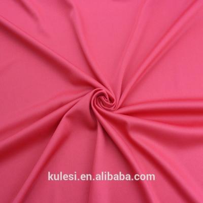 China Best Selling Anti-Static Interlock Leather Material Spun 100 Polyester PU Fabric Coating Sports for sale