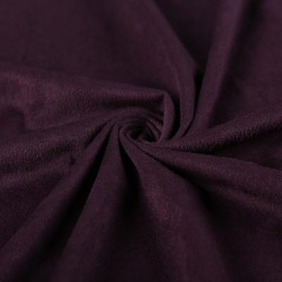 China Shaoxing Textile Antistatic 100% Polyester Suede Knitted Fabric For Pouch In Jewelry Packaging And Display for sale