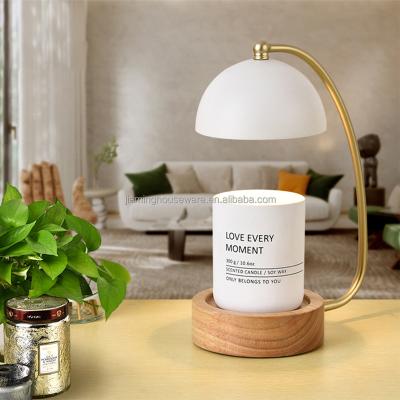 China 100% Eco-friendly Dimming Bedside Decorative Lights Crystal Candle Warmer Lamp Korea For Tiered Candle Melting for sale