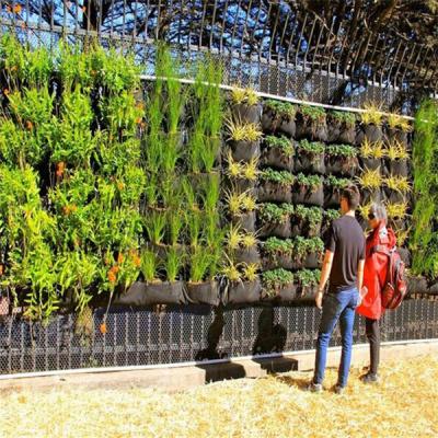 China For Growing Cheap Wholesale Living Plant Wall Planters / Vertical Garden Pockets for sale