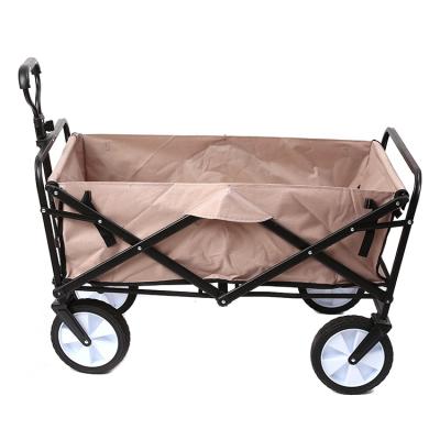 China Park Outdoor Camping Yard Trolley Garden Cart Foldable Beach Cart for sale