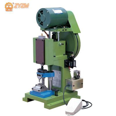 China Factory CE Semi-automatic zipper pin setting machine for open end zipper and nylon zipper making machine Te koop