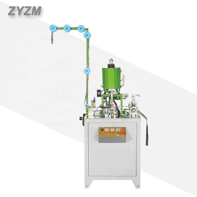 China Nylon Zipper Making Full Automatic Nylon Zipper Bottom Stop Machine For Zipper Stopper Te koop