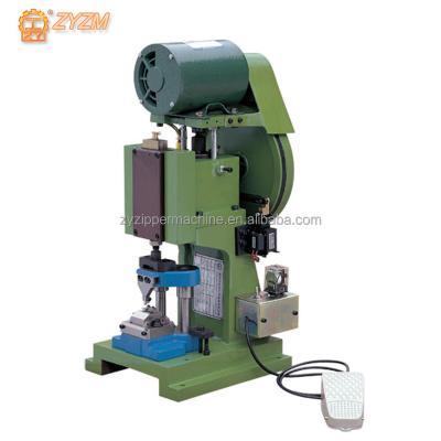 China Factory CE! Semi-auto Open Zipper Box NYLON Setting&Pressing Machine zu verkaufen