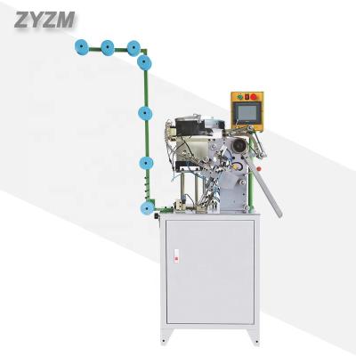 China factory high speed automatic plastic zipper slider holder machine, zipper slider inserting equipment, slider machine price en venta