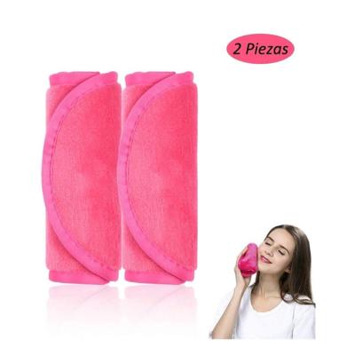 China Logo Reusable Makeup Tissue Disposable Personalized Easy Clean 100% Polyester Remover Towel for sale