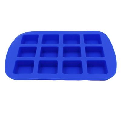 China Viable Factory DIY 12 Tray Freezer Lollipop Mold Custom Creative Creative 3D Cavity Silicone Pop Whiskey Ice Cube for sale