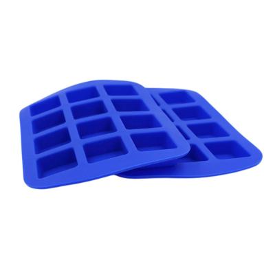 China Custom Sustainable Reusable Easy Release BPA Free Food Grade Silicone Ice Cube Maker Mold For Ice Cubes for sale