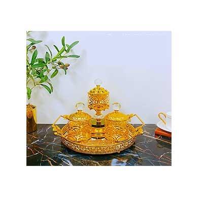 China 2021 Middle East Style Designs Arab Censer Modern Combination Censer Cermet Censer for sale