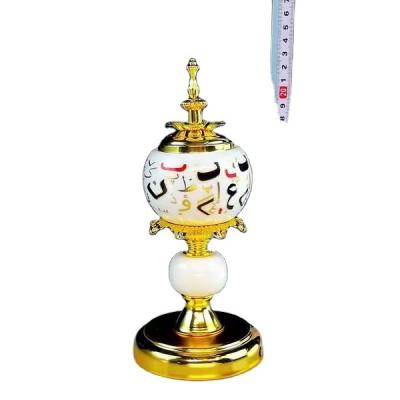 China 2021New Ceramic Arabic Charcoal Style Incense.Buddhist Temple.Decoration Indoor Censer for sale