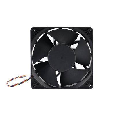 China Computer Case Temperature Control Axial Fans Supper 17 Fan 19 Quiet In 12v DC Running Fans For Machine Power Supply 6000RPM for sale