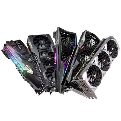 China Desktop New Ti 3080 Current GeForce RTX 3060 LHR O12G 3060Ti 3070 3090 O8G Video Game GDDR6 GPU Graphics Cards for sale