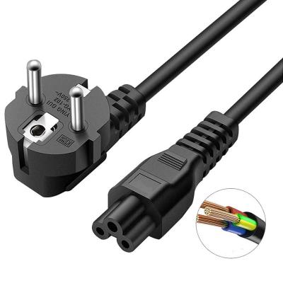 China Industrial Equipment 1.5M EU Universal Laptop 3 Pin Charger Plug Power Adapter Cord Cable For HP Dell Toshiba Sony ASUS Lenovo Samsung Notebook for sale