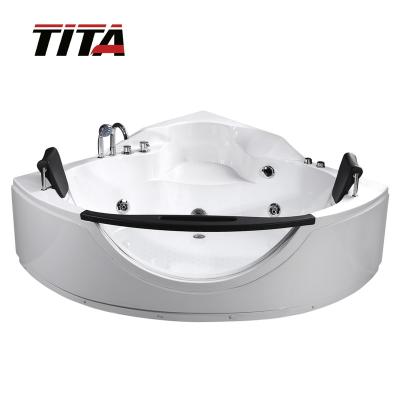 China Eco - Friendly 2 Person Corner Design Whirlpool Bathtub TMB026 for sale