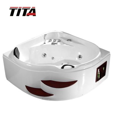 China New Acrylic Single Skirt Jet Whirlpool Bathtub with TV TMB108 for sale