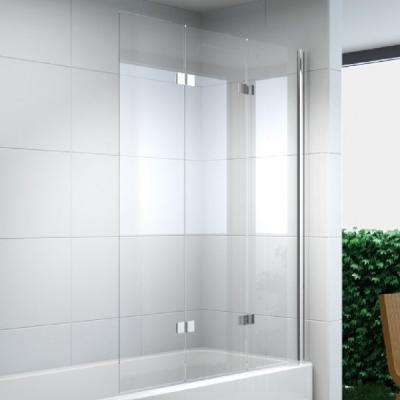 China 120cm Bath Easy Clean Screen Glass Shower Screen For Bathtub Berlin-G1 for sale