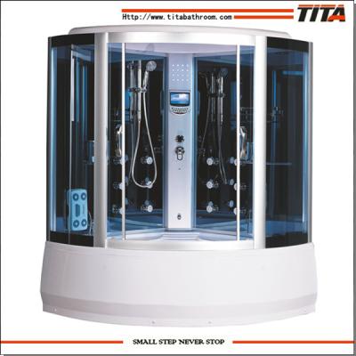 China With multifunctional view tempered glass steam shower cabin for sale