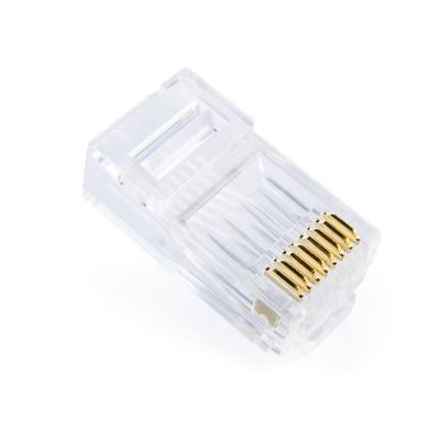 China High Quality Unshielded Cat5e UTP Modular Plug RJ45 Cable Assembled Connector / Patch Channel for sale