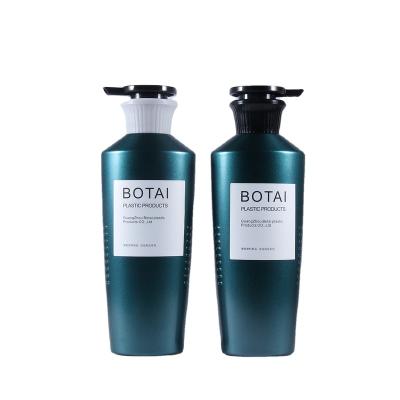 China BEAUTY PACKAGING 400ml PET Top Green Plastic Bottle Shower Gel Bottle With Pump Customizable Shampoo Bottle With Lotion Pump for sale