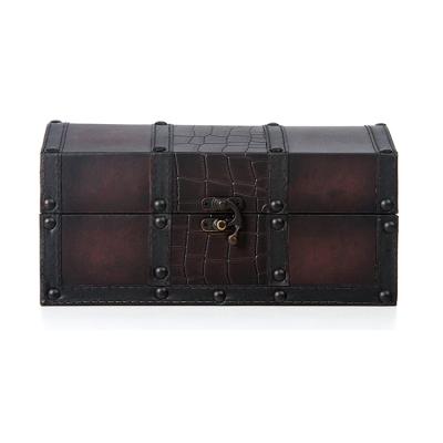 China Viable Style Hot Selling Wooden Box Luxury Antique High Quality Wooden Grocery Storage Box for sale