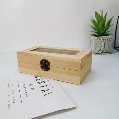 China Wholesale Customized Recyclable High Quality Natural Environmentally Friendly Wooden Tea Box for sale