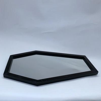 China Good Quality Viable Hot Selling Solid Wood Mirror Frame With Low Price Geometric Shapes for sale