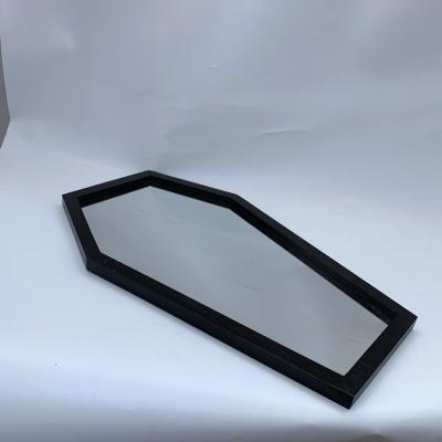 China Interesting price viable new type solid wood mirror frame with low price geometric shapes for sale