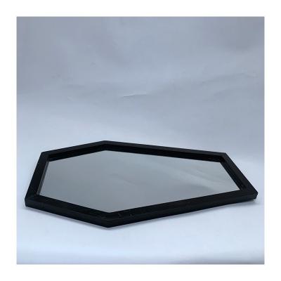 China Quality Suitable Price Viable Guaranteed Mirror Solid Wood Frame With Low Price Geometric Shapes for sale