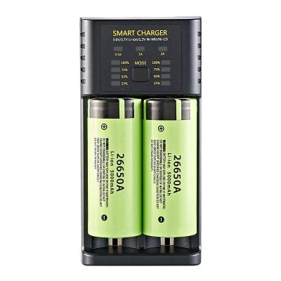 China Universal Dual Video Game Player Battery Charger for 18650 Li-Ion Battery Travel Charger rechargeable for sale