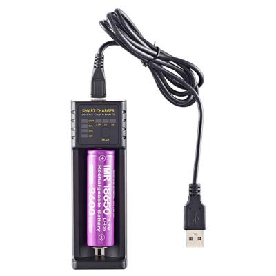 China Video Game Player New Arrival 2022 High Quality Single Slot Lithium 18650 Battery Charger for sale