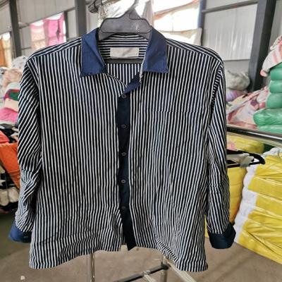 China Wholesale cheap high quality men's clothing second hand mixed factory second hand shirt used men's clothing for sale