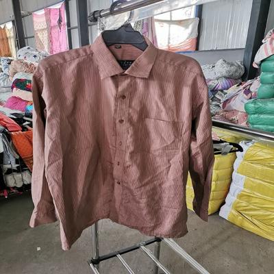 China Mixed second hand cheap men's second hand mixed clothing fashion shirt used men's clothing in china for sale