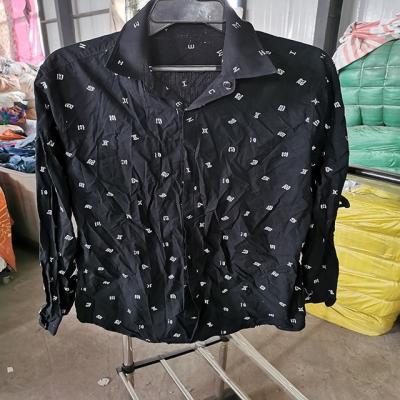 China Cheap second hand mixed men's clothing factory wholesale second hand clothing second hand shirt used men's clothing for sale