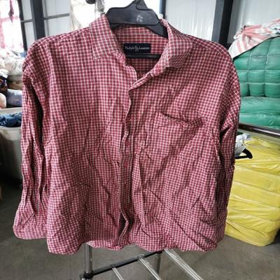 China Second hand mixed clothing high quality second hand clothing mixed second hand men's shirt cheap used clothing in bulk for sale