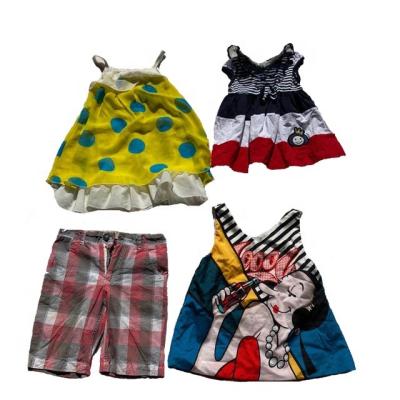 China Wholesale mixed children's clothing second hand summer mixed and used clothing in China for sale