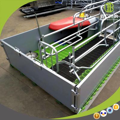 China High quality sow and piglet poultry farming equipment galvanized farrowing cages for sale for sale