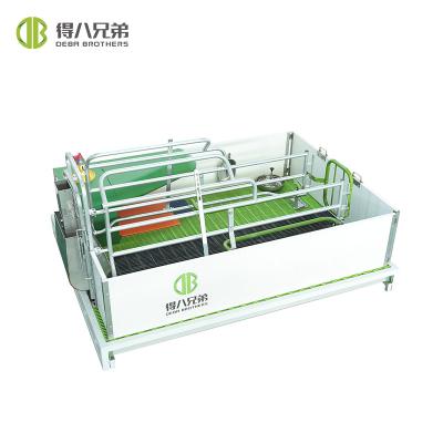 China Easily Clean Cheap Classic Galvanized Hog Crate For Sow for sale