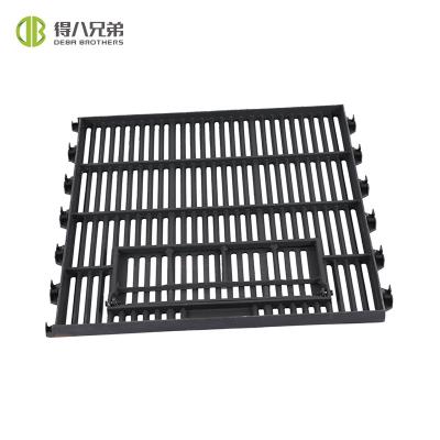 China Sow Paver Durable Cast Iron Slat Ductile Flooring For Sow Farrowing Crate for sale