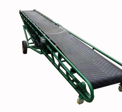 China High Strength Durable Conveyor Belt Heat Resistant Cement Sand Telescopic Belt Conveyor for sale