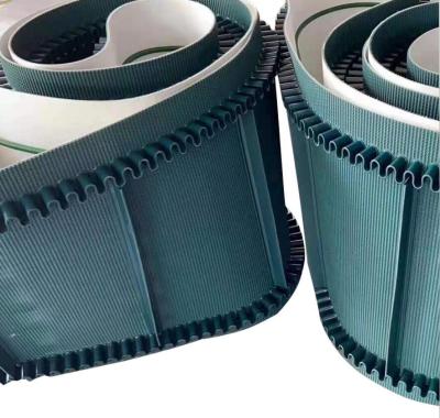 China Oil Resistant Small Slope Conveyor Belt PVC High Quality Conveyor Belt With Cleats for sale