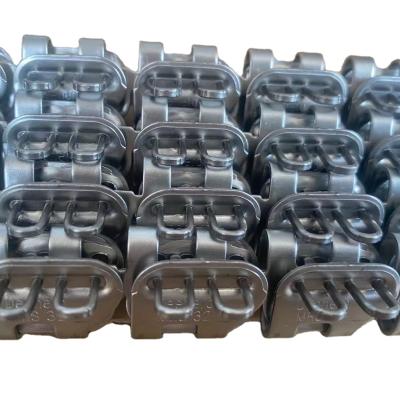 China Conveyor Belt Conveyor Belt Butterfly Buckle Galvanized Conveyor Tie Down Belt Lacing Kit for sale